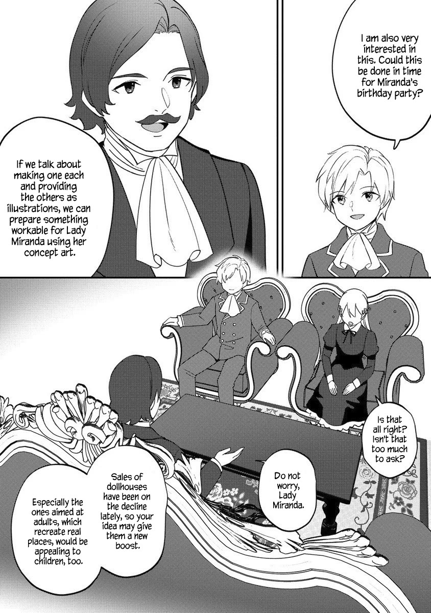 Since I Have Been Reincarnated as the Daughter of a Duke, I, the "Girl Inside," Will Enjoy Being a Girl as Much as I Can! Chapter 26.2 page 9 - Chapter 26.2: Birthday party preparations