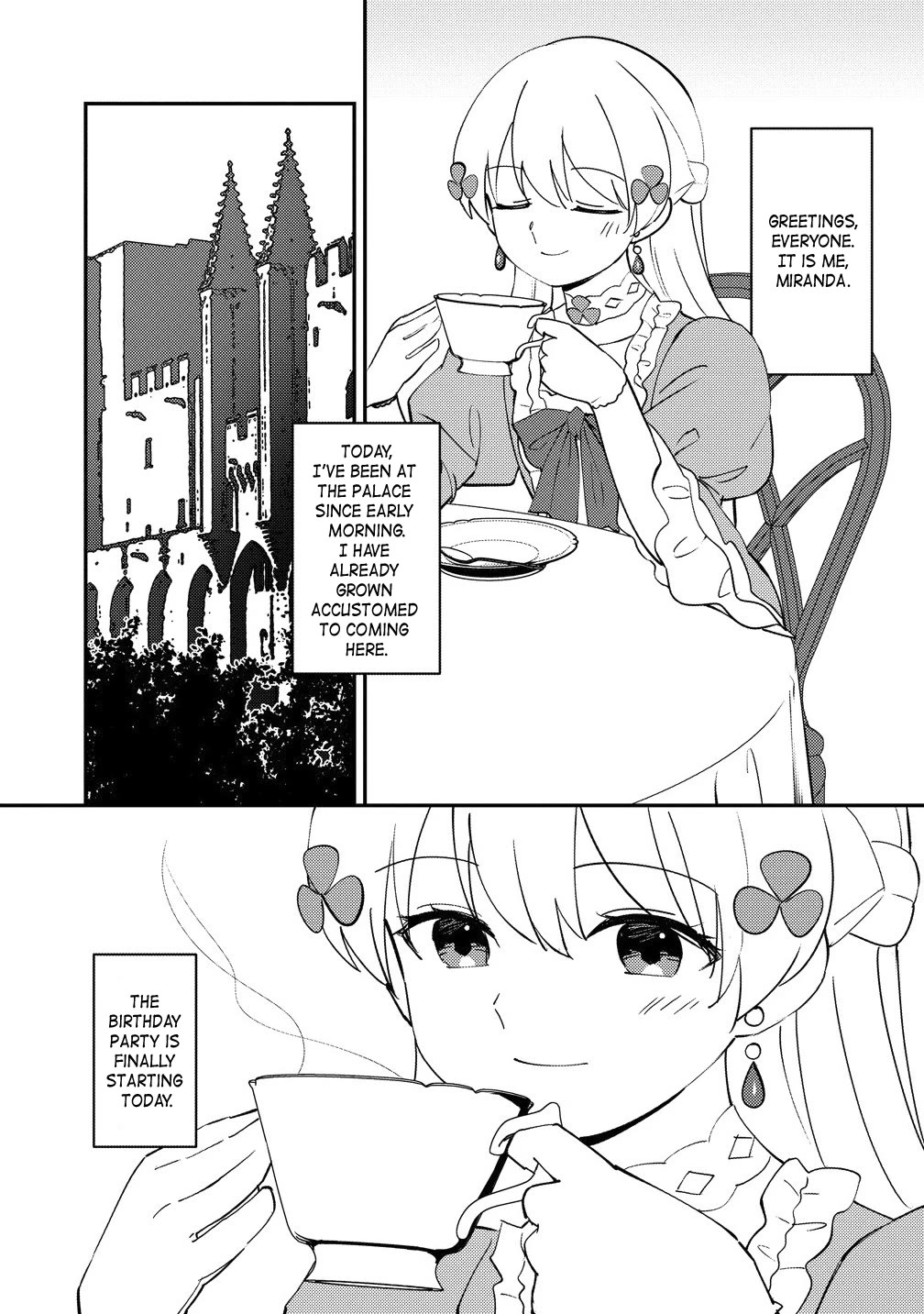 Since I Have Been Reincarnated as the Daughter of a Duke, I, the "Girl Inside," Will Enjoy Being a Girl as Much as I Can! Chapter 27.1 page 1 - Chapter 27.1: A fashion leader? What's that? Is it tasty?