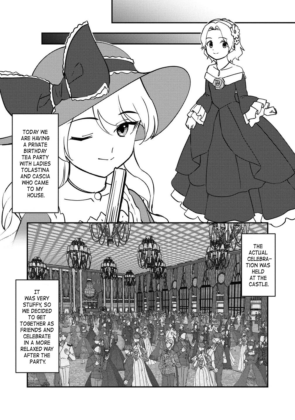 Since I Have Been Reincarnated as the Daughter of a Duke, I, the "Girl Inside," Will Enjoy Being a Girl as Much as I Can! Chapter 27.1 page 12 - Chapter 27.1: A fashion leader? What's that? Is it tasty?