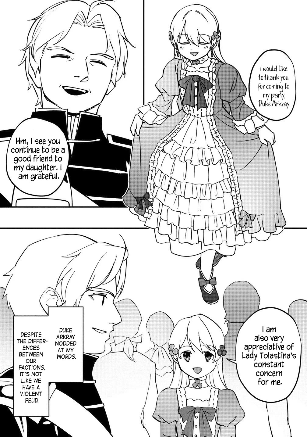 Since I Have Been Reincarnated as the Daughter of a Duke, I, the "Girl Inside," Will Enjoy Being a Girl as Much as I Can! Chapter 27.1 page 7 - Chapter 27.1: A fashion leader? What's that? Is it tasty?