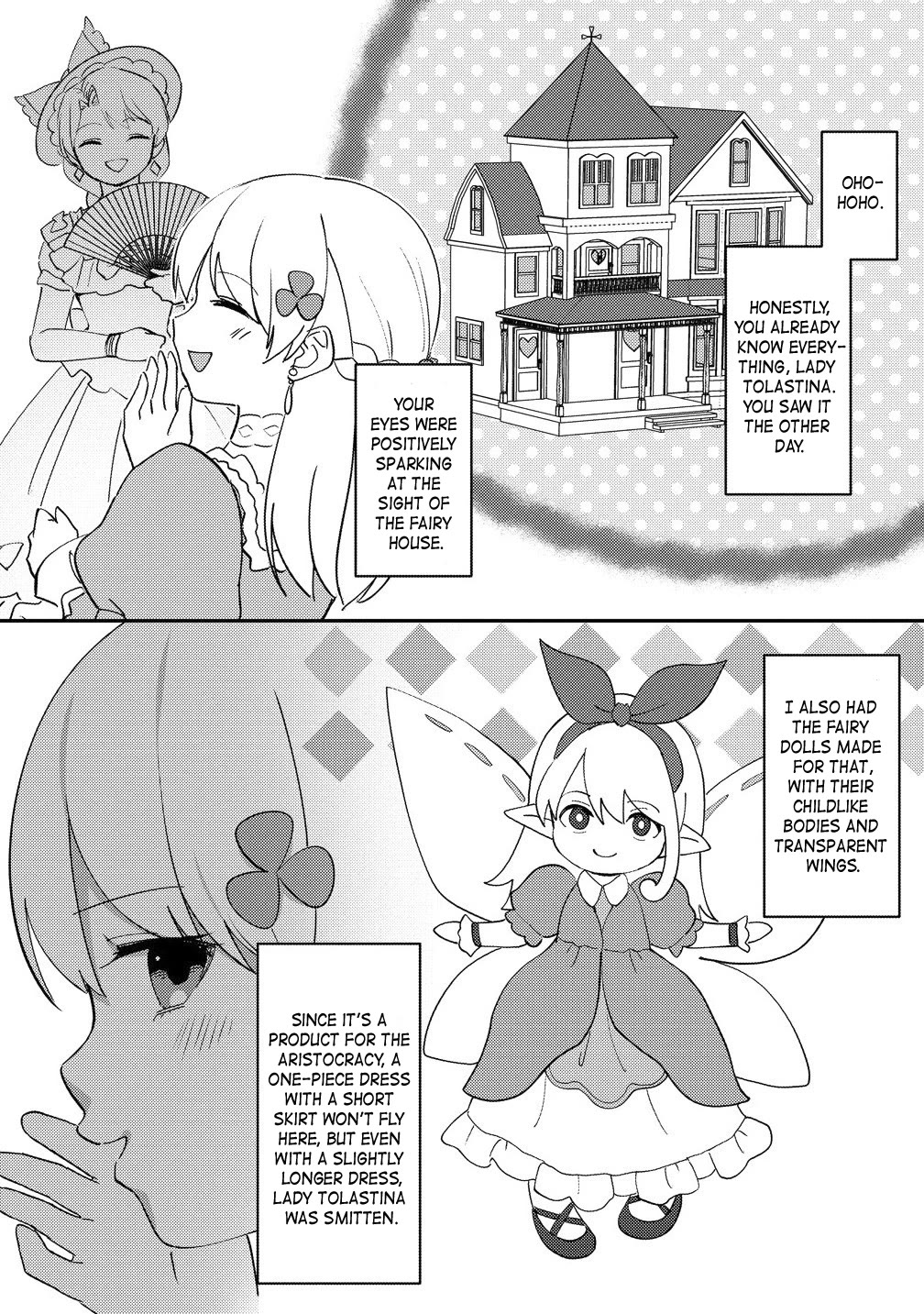 Since I Have Been Reincarnated as the Daughter of a Duke, I, the "Girl Inside," Will Enjoy Being a Girl as Much as I Can! Chapter 27.1 page 9 - Chapter 27.1: A fashion leader? What's that? Is it tasty?