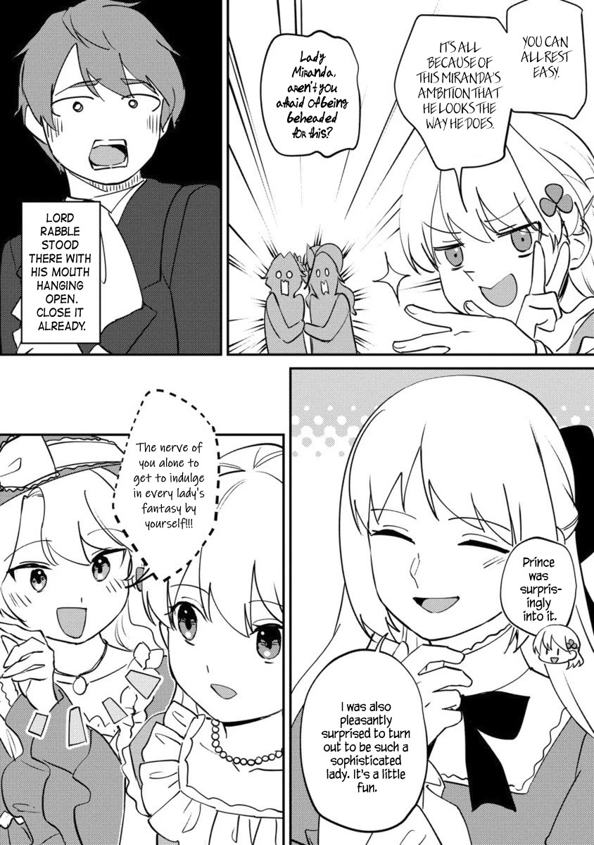 Since I Have Been Reincarnated as the Daughter of a Duke, I, the "Girl Inside," Will Enjoy Being a Girl as Much as I Can! Chapter 27.2 page 10 - Chapter 27.2: A fashion leader? What's that? Is it tasty?