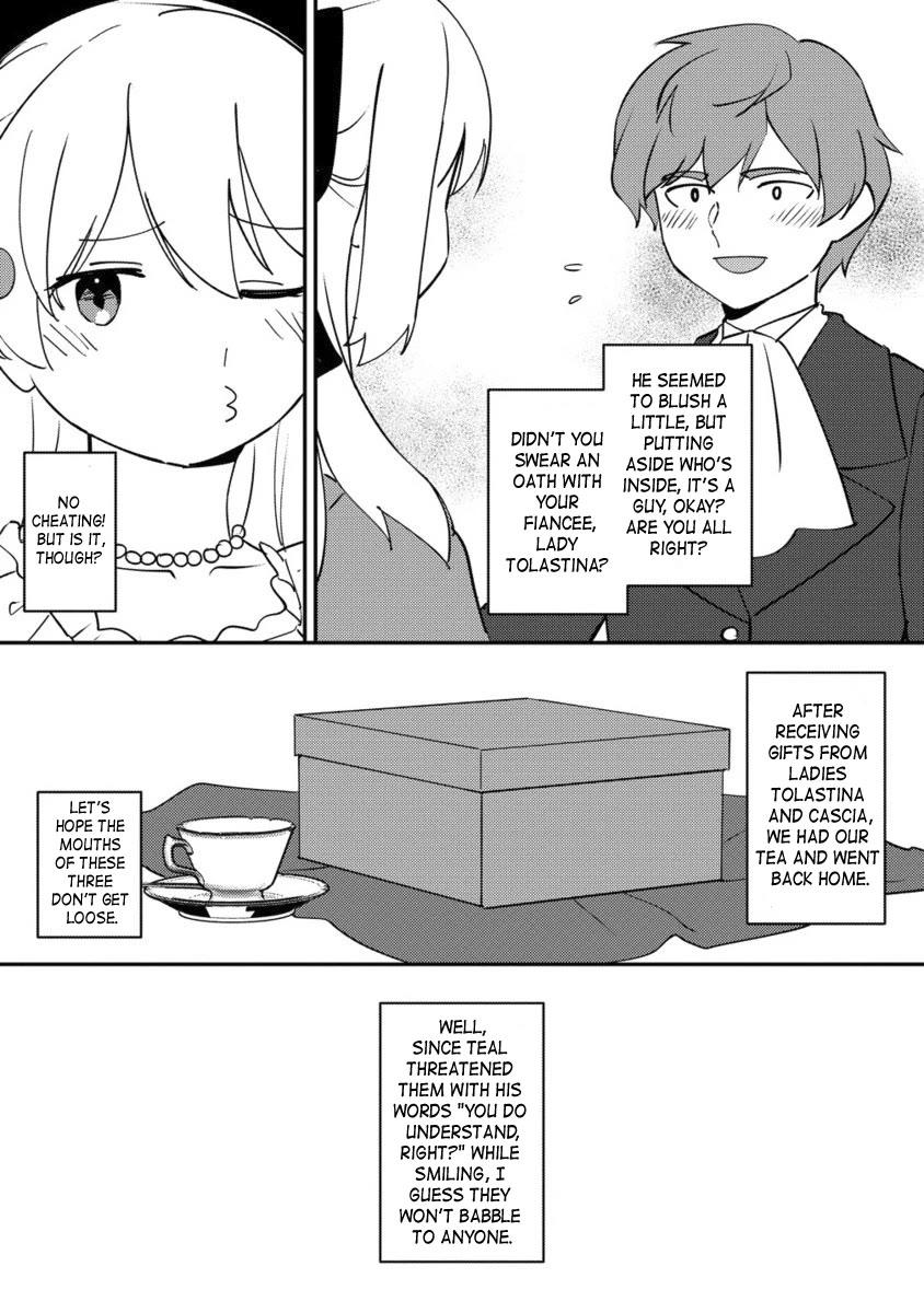 Since I Have Been Reincarnated as the Daughter of a Duke, I, the "Girl Inside," Will Enjoy Being a Girl as Much as I Can! Chapter 27.2 page 12 - Chapter 27.2: A fashion leader? What's that? Is it tasty?