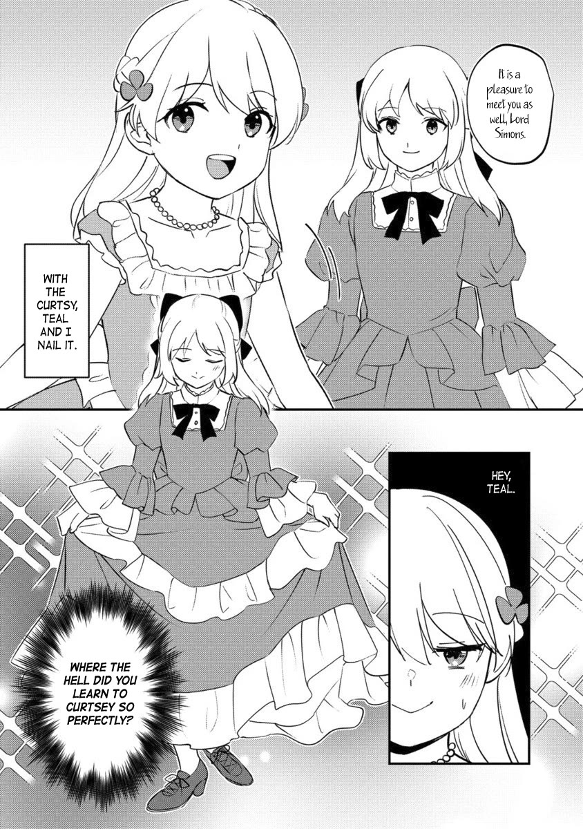 Since I Have Been Reincarnated as the Daughter of a Duke, I, the "Girl Inside," Will Enjoy Being a Girl as Much as I Can! Chapter 27.2 page 7 - Chapter 27.2: A fashion leader? What's that? Is it tasty?