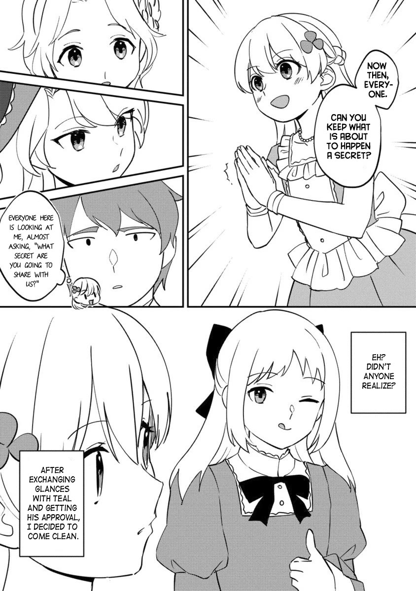 Since I Have Been Reincarnated as the Daughter of a Duke, I, the "Girl Inside," Will Enjoy Being a Girl as Much as I Can! Chapter 27.2 page 8 - Chapter 27.2: A fashion leader? What's that? Is it tasty?