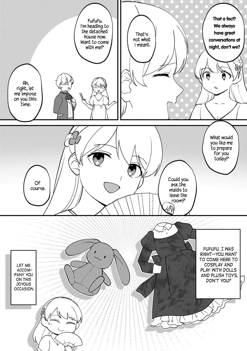 Since I Have Been Reincarnated as the Daughter of a Duke, I, the "Girl Inside," Will Enjoy Being a Girl as Much as I Can! Chapter 28 page 19 - Chapter 28: From now on, I will continue indulging in my girlish hobbies. [END]
