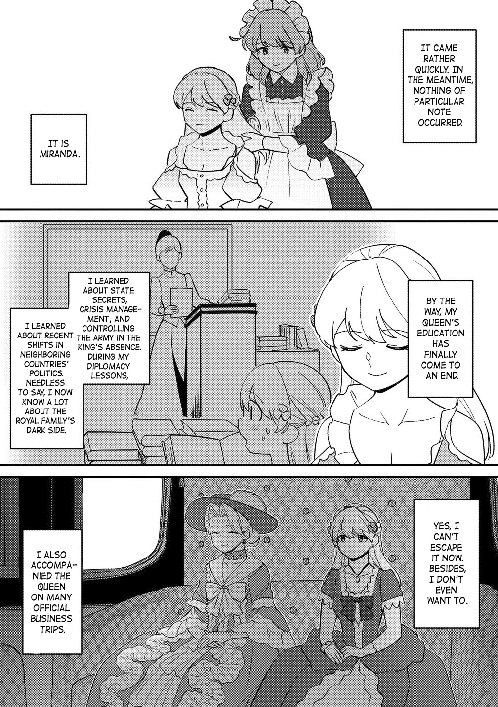Since I Have Been Reincarnated as the Daughter of a Duke, I, the "Girl Inside," Will Enjoy Being a Girl as Much as I Can! Chapter 28 page 2 - Chapter 28: From now on, I will continue indulging in my girlish hobbies. [END]