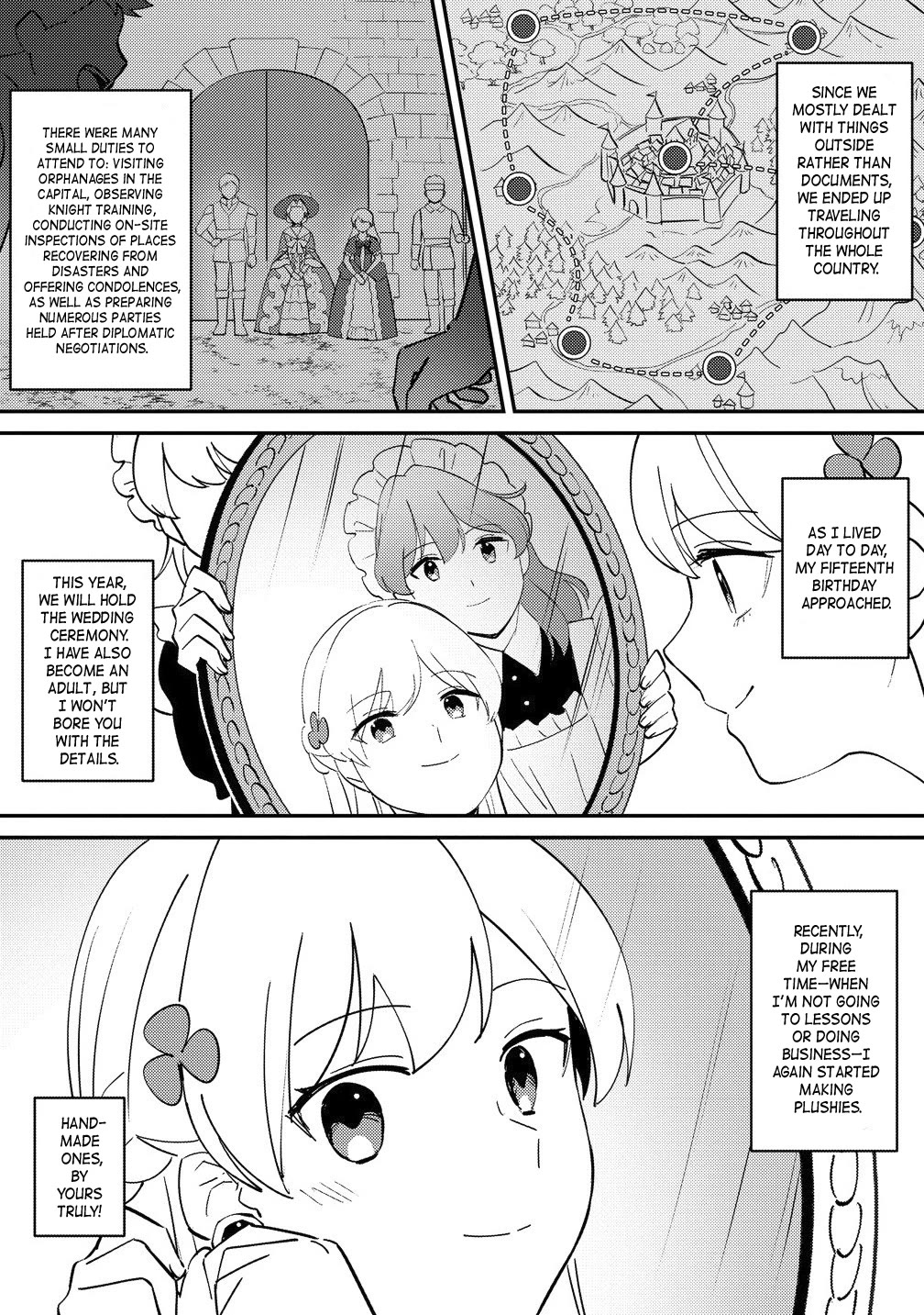 Since I Have Been Reincarnated as the Daughter of a Duke, I, the "Girl Inside," Will Enjoy Being a Girl as Much as I Can! Chapter 28 page 3 - Chapter 28: From now on, I will continue indulging in my girlish hobbies. [END]