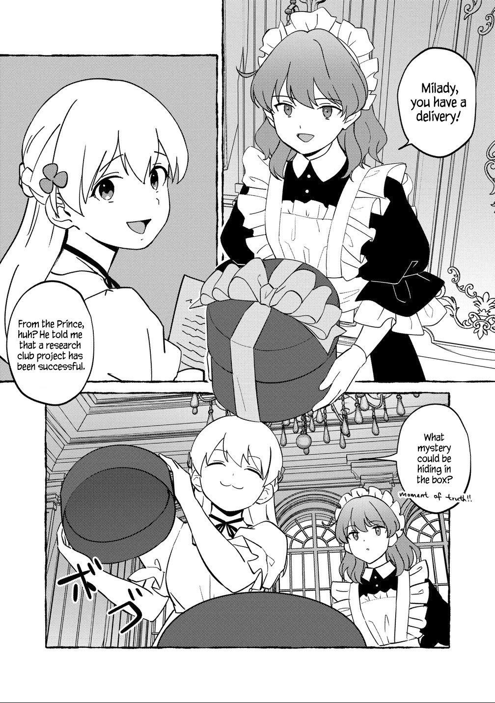 Since I Have Been Reincarnated as the Daughter of a Duke, I, the "Girl Inside," Will Enjoy Being a Girl as Much as I Can! Chapter 29 page 2 - Chapter 29: Epilogue — Miranda and a pet