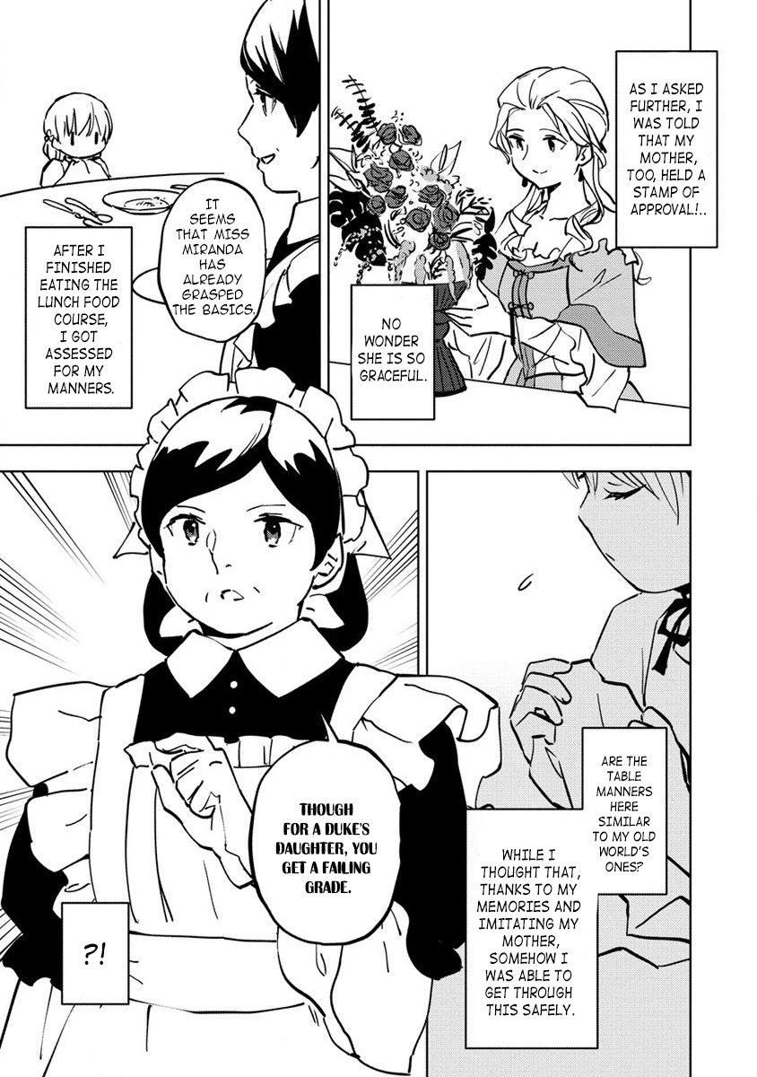 Since I Have Been Reincarnated as the Daughter of a Duke, I, the "Girl Inside," Will Enjoy Being a Girl as Much as I Can! Chapter 3 page 25 - Chapter 3: I have turned 6!