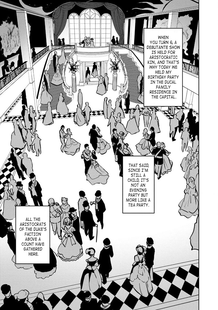 Since I Have Been Reincarnated as the Daughter of a Duke, I, the "Girl Inside," Will Enjoy Being a Girl as Much as I Can! Chapter 3 page 3 - Chapter 3: I have turned 6!