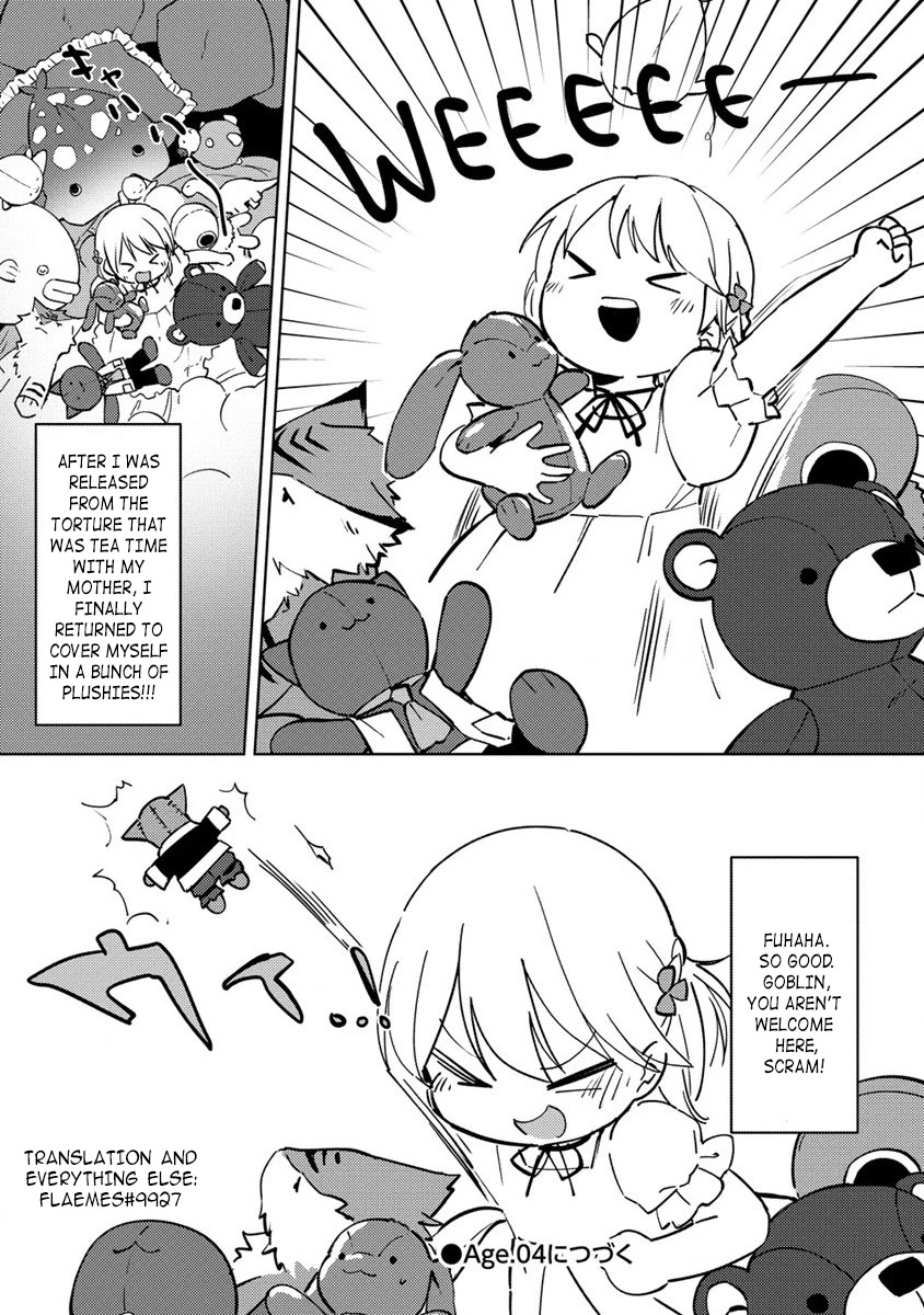Since I Have Been Reincarnated as the Daughter of a Duke, I, the "Girl Inside," Will Enjoy Being a Girl as Much as I Can! Chapter 3 page 34 - Chapter 3: I have turned 6!