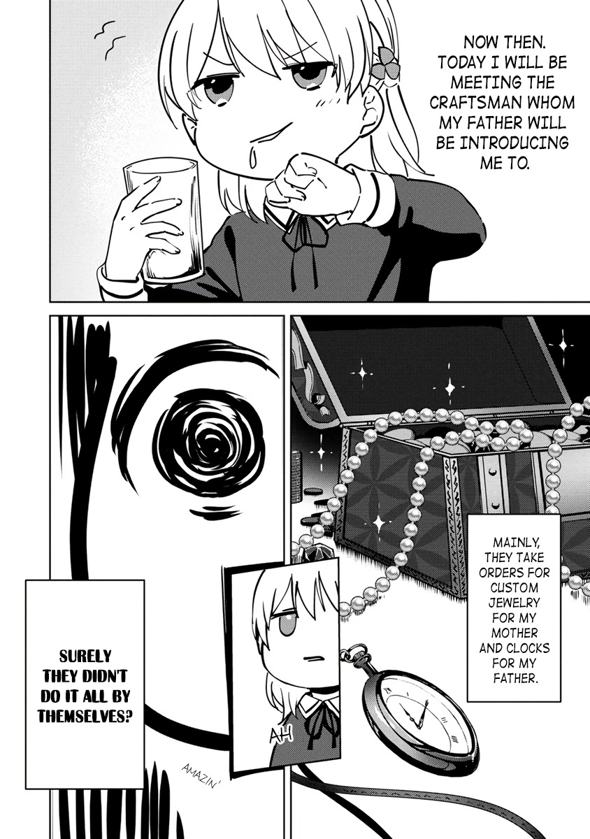 Since I Have Been Reincarnated as the Daughter of a Duke, I, the "Girl Inside," Will Enjoy Being a Girl as Much as I Can! Chapter 5 page 2 - Chapter 5: The craftsman and the dressmaker