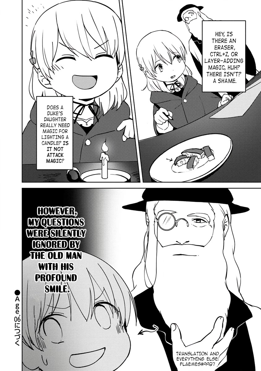 Since I Have Been Reincarnated as the Daughter of a Duke, I, the "Girl Inside," Will Enjoy Being a Girl as Much as I Can! Chapter 5 page 24 - Chapter 5: The craftsman and the dressmaker