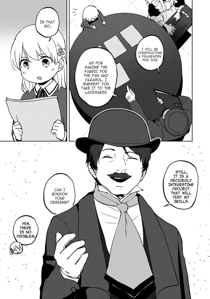 Since I Have Been Reincarnated as the Daughter of a Duke, I, the "Girl Inside," Will Enjoy Being a Girl as Much as I Can! Chapter 5 page 7 - Chapter 5: The craftsman and the dressmaker
