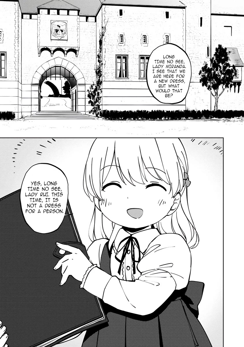 Since I Have Been Reincarnated as the Daughter of a Duke, I, the "Girl Inside," Will Enjoy Being a Girl as Much as I Can! Chapter 5 page 9 - Chapter 5: The craftsman and the dressmaker