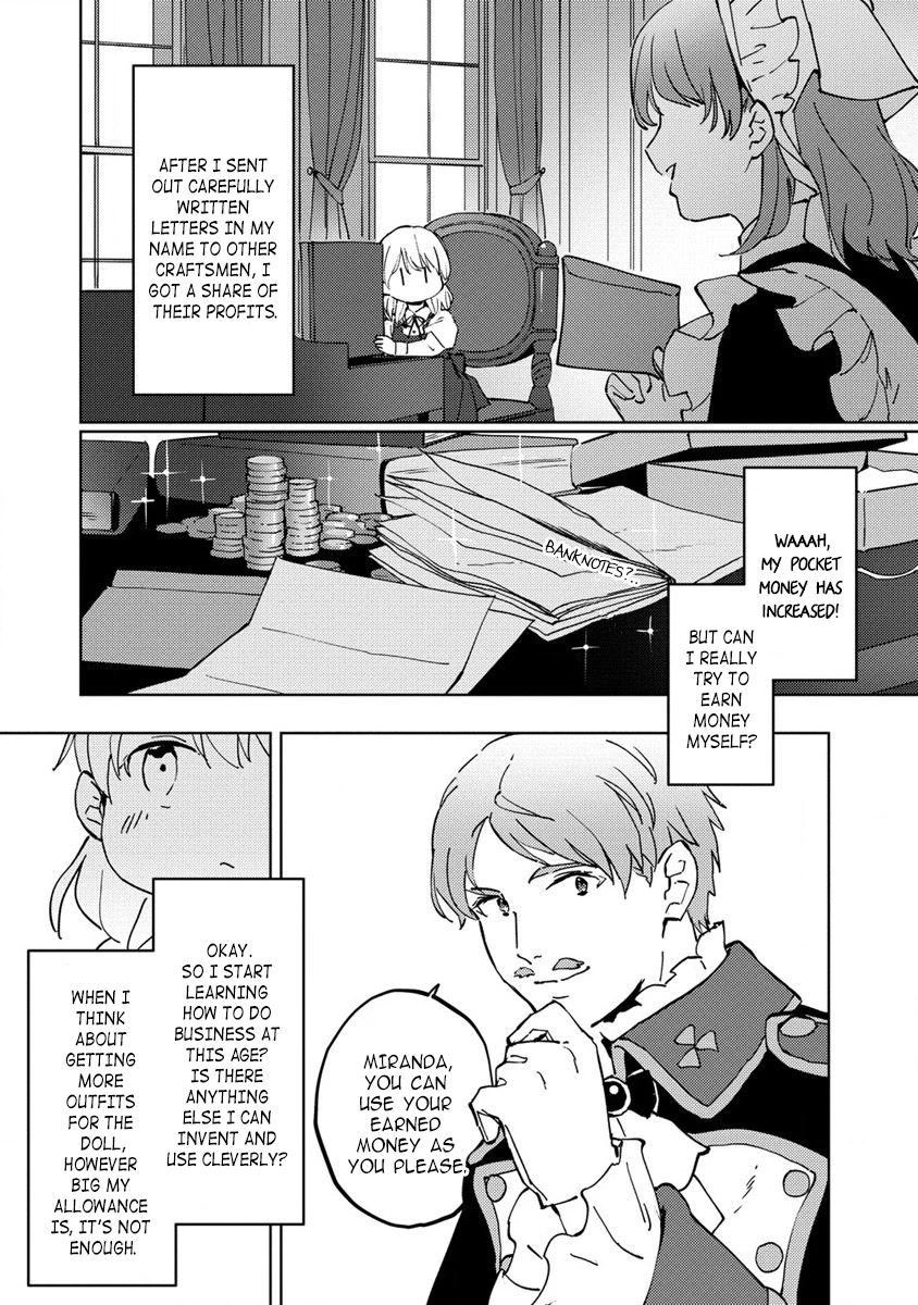 Since I Have Been Reincarnated as the Daughter of a Duke, I, the "Girl Inside," Will Enjoy Being a Girl as Much as I Can! Chapter 6 page 10 - Chapter 6: A new friend (a doll)