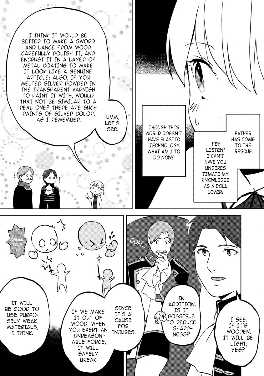 Since I Have Been Reincarnated as the Daughter of a Duke, I, the "Girl Inside," Will Enjoy Being a Girl as Much as I Can! Chapter 6 page 29 - Chapter 6: A new friend (a doll)
