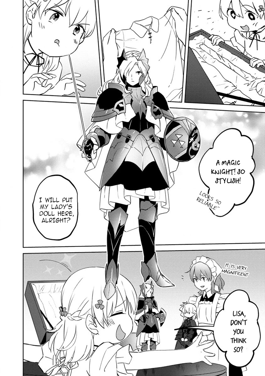 Since I Have Been Reincarnated as the Daughter of a Duke, I, the "Girl Inside," Will Enjoy Being a Girl as Much as I Can! Chapter 6 page 32 - Chapter 6: A new friend (a doll)