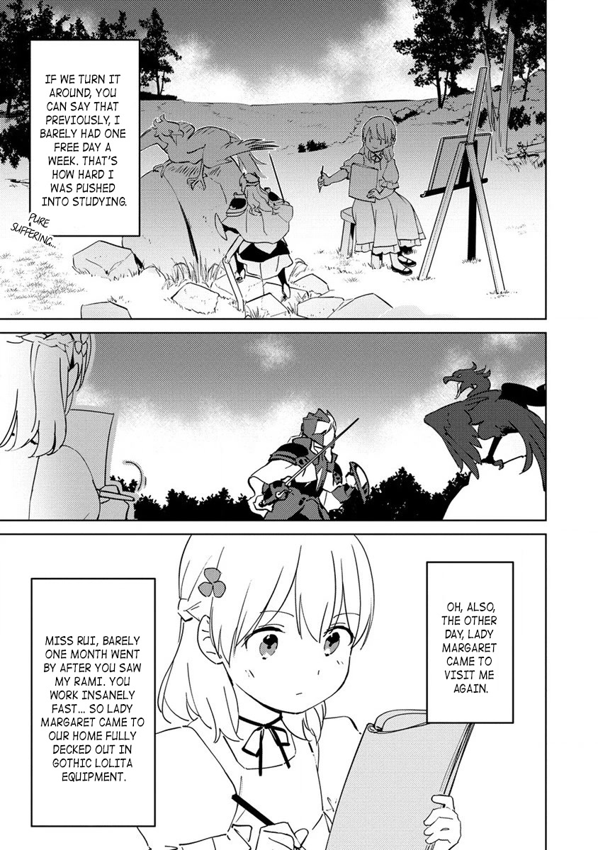 Since I Have Been Reincarnated as the Daughter of a Duke, I, the "Girl Inside," Will Enjoy Being a Girl as Much as I Can! Chapter 8.1 page 3 - Chapter 8.1: I'm doing fortune-telling?