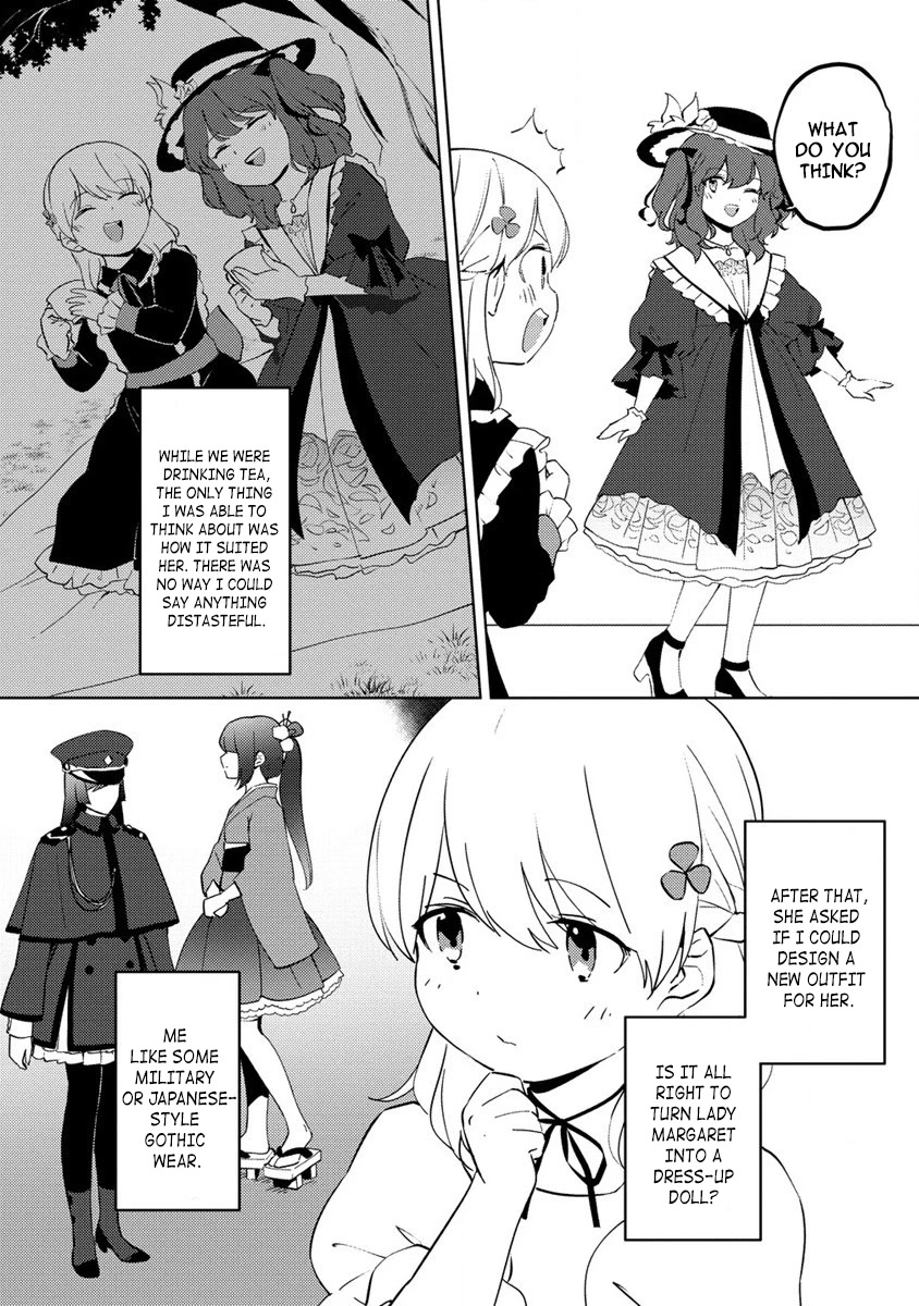 Since I Have Been Reincarnated as the Daughter of a Duke, I, the "Girl Inside," Will Enjoy Being a Girl as Much as I Can! Chapter 8.1 page 4 - Chapter 8.1: I'm doing fortune-telling?