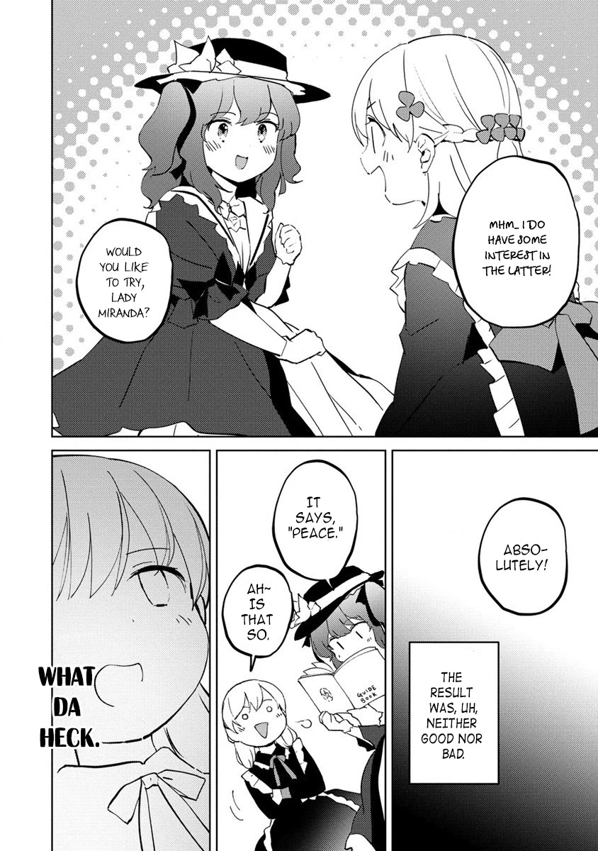 Since I Have Been Reincarnated as the Daughter of a Duke, I, the "Girl Inside," Will Enjoy Being a Girl as Much as I Can! Chapter 8.1 page 6 - Chapter 8.1: I'm doing fortune-telling?