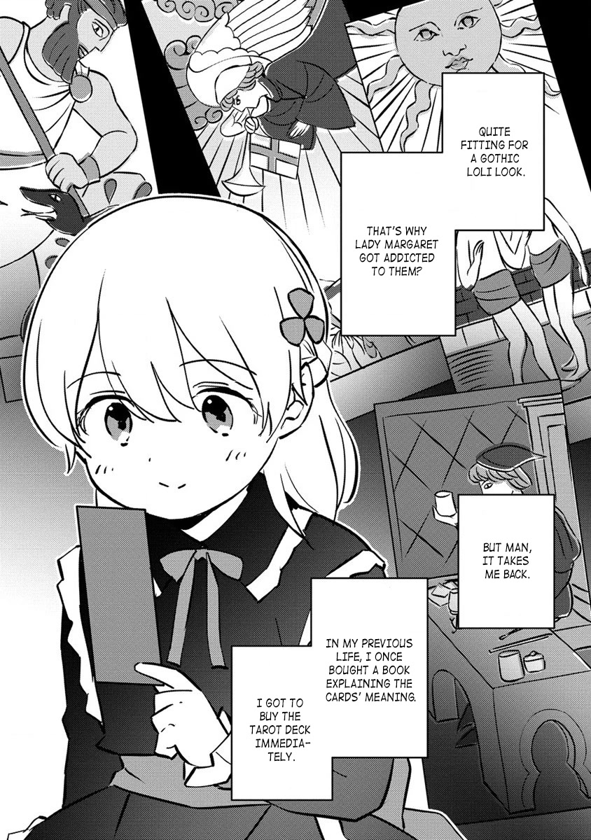 Since I Have Been Reincarnated as the Daughter of a Duke, I, the "Girl Inside," Will Enjoy Being a Girl as Much as I Can! Chapter 8.1 page 8 - Chapter 8.1: I'm doing fortune-telling?