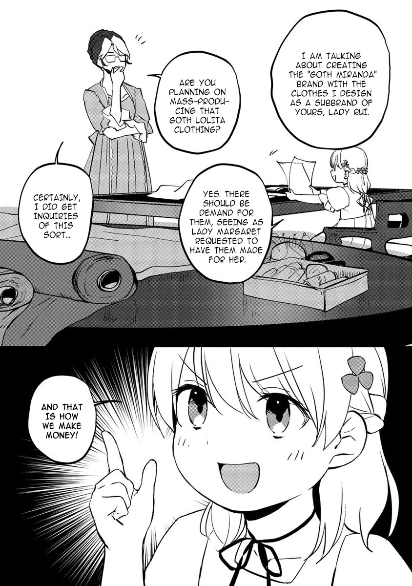 Since I Have Been Reincarnated as the Daughter of a Duke, I, the "Girl Inside," Will Enjoy Being a Girl as Much as I Can! Chapter 8.2 page 8 - Chapter 8.2: I'm doing fortune-telling?