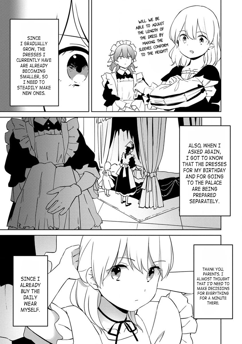 Since I Have Been Reincarnated as the Daughter of a Duke, I, the "Girl Inside," Will Enjoy Being a Girl as Much as I Can! Chapter 9.1 page 11 - Chapter 9.1: Moderately wealthy