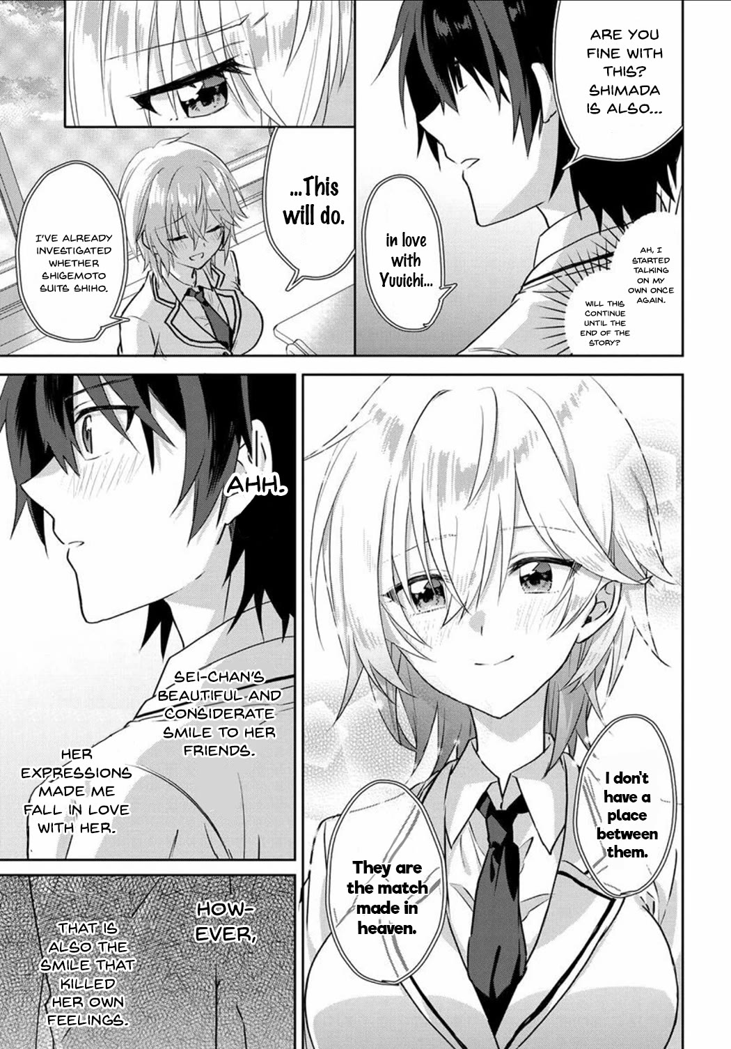 Since I’ve Entered the World of Romantic Comedy Manga, I’ll Do My Best to Make the Losing Heroine Happy Chapter 1 page 20 - Chapter 1: I Will Make You Happy
