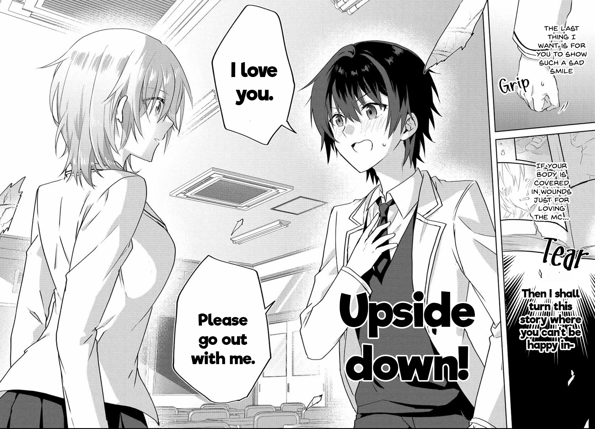 Since I’ve Entered the World of Romantic Comedy Manga, I’ll Do My Best to Make the Losing Heroine Happy Chapter 1 page 21 - Chapter 1: I Will Make You Happy