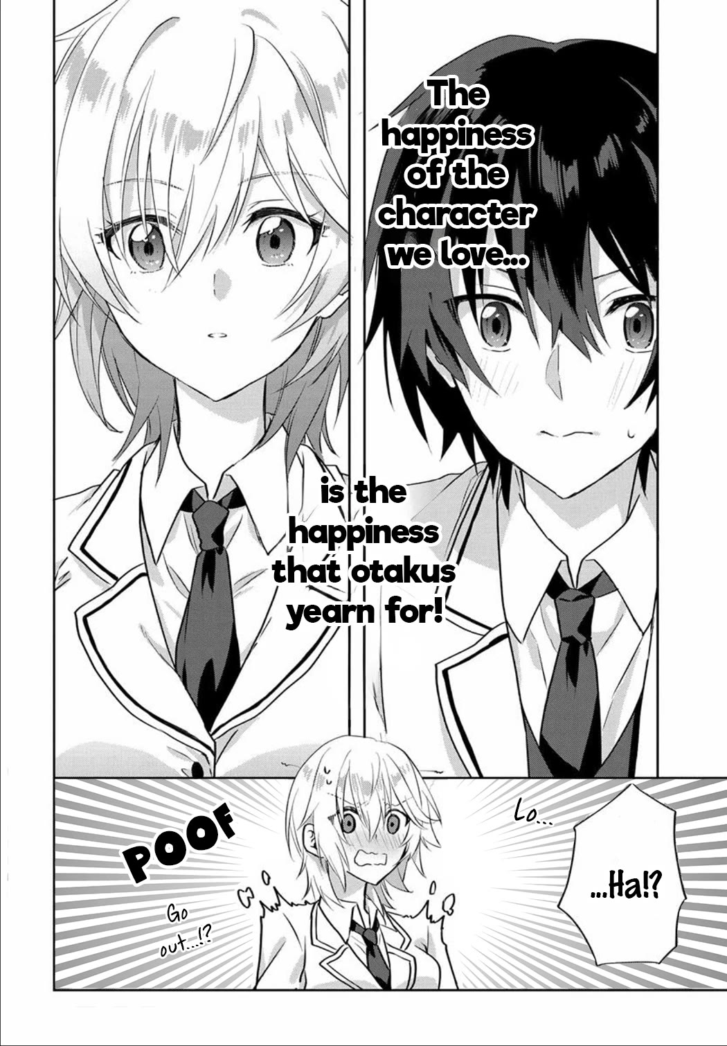 Since I’ve Entered the World of Romantic Comedy Manga, I’ll Do My Best to Make the Losing Heroine Happy Chapter 1 page 22 - Chapter 1: I Will Make You Happy