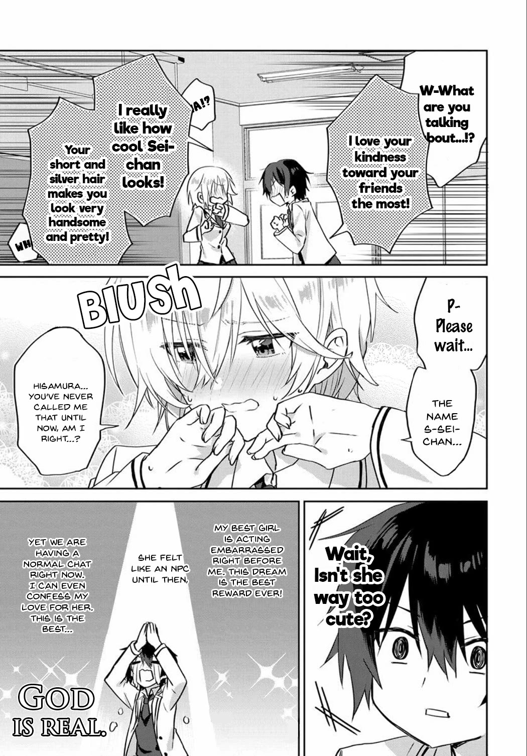 Since I’ve Entered the World of Romantic Comedy Manga, I’ll Do My Best to Make the Losing Heroine Happy Chapter 1 page 23 - Chapter 1: I Will Make You Happy