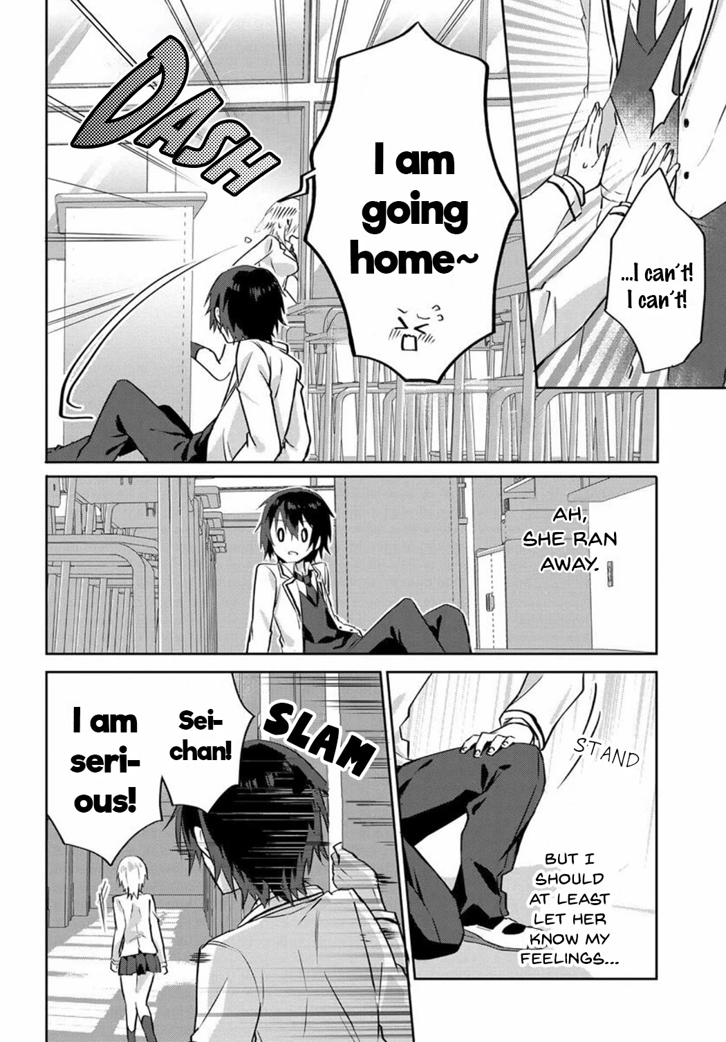 Since I’ve Entered the World of Romantic Comedy Manga, I’ll Do My Best to Make the Losing Heroine Happy Chapter 1 page 32 - Chapter 1: I Will Make You Happy