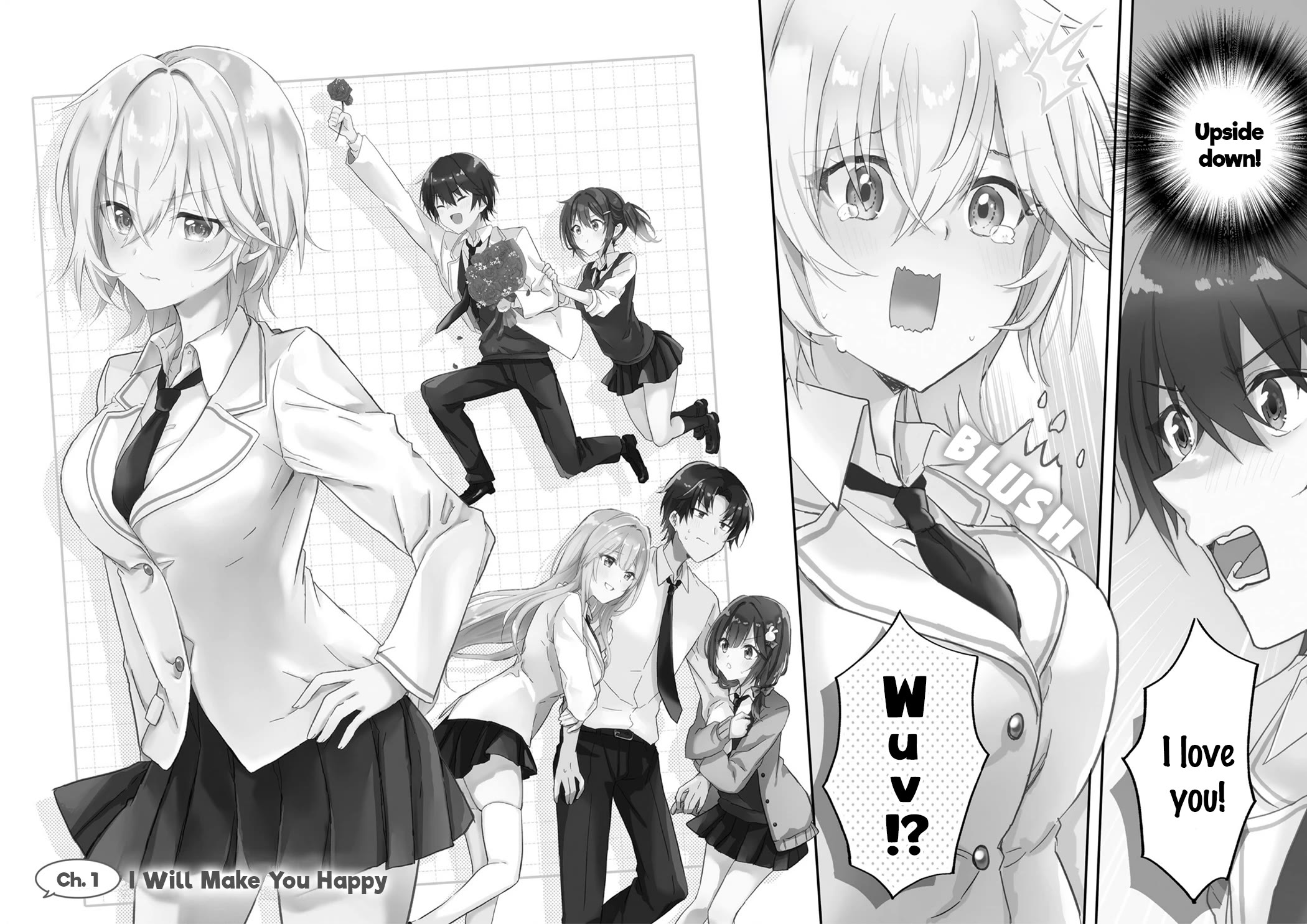 Since I’ve Entered the World of Romantic Comedy Manga, I’ll Do My Best to Make the Losing Heroine Happy Chapter 1 page 6 - Chapter 1: I Will Make You Happy