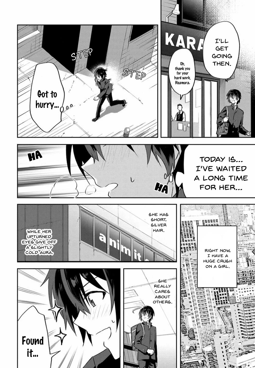 Since I’ve Entered the World of Romantic Comedy Manga, I’ll Do My Best to Make the Losing Heroine Happy Chapter 1 page 7 - Chapter 1: I Will Make You Happy