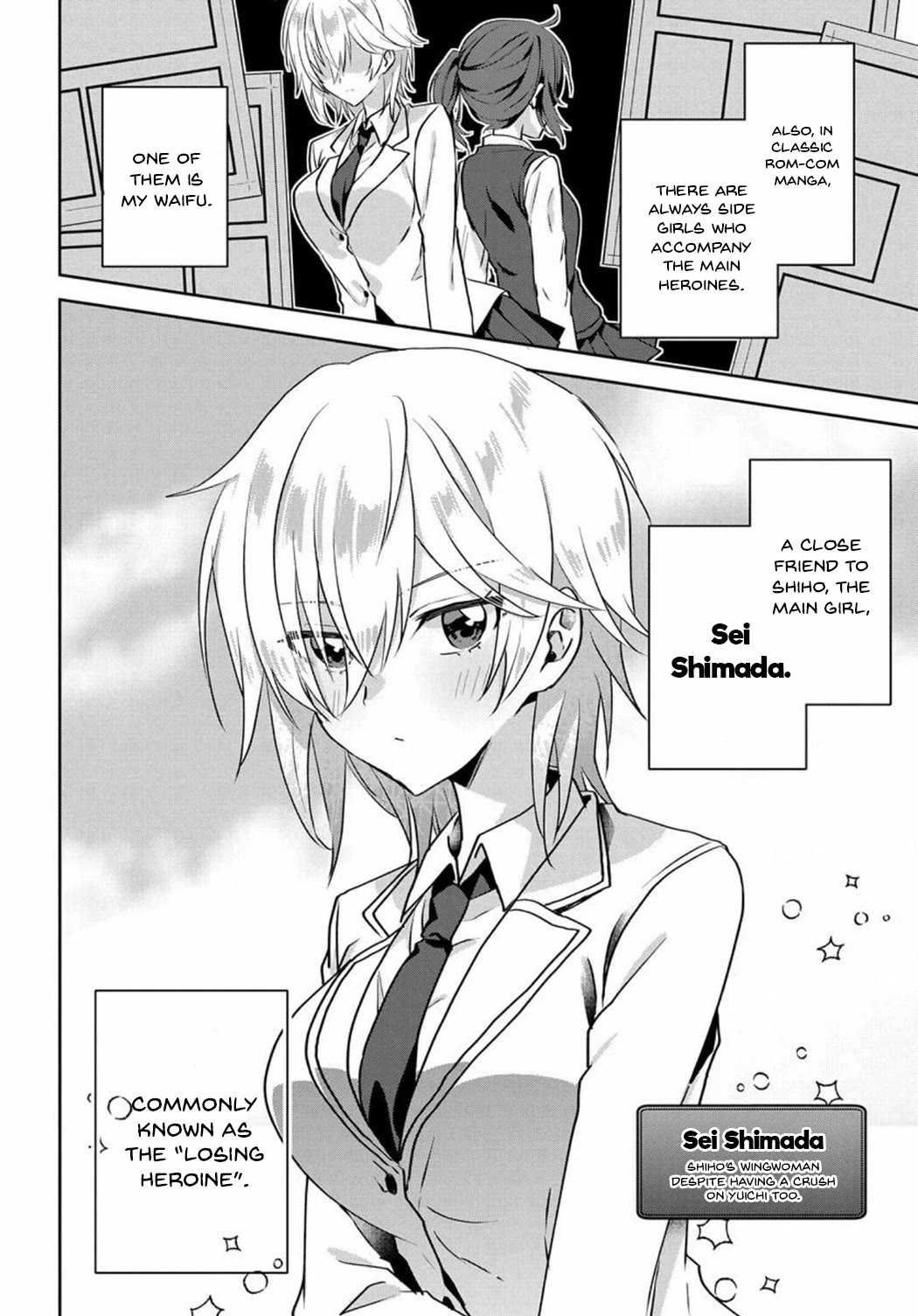 Since I’ve Entered the World of Romantic Comedy Manga, I’ll Do My Best to Make the Losing Heroine Happy Chapter 1 page 9 - Chapter 1: I Will Make You Happy