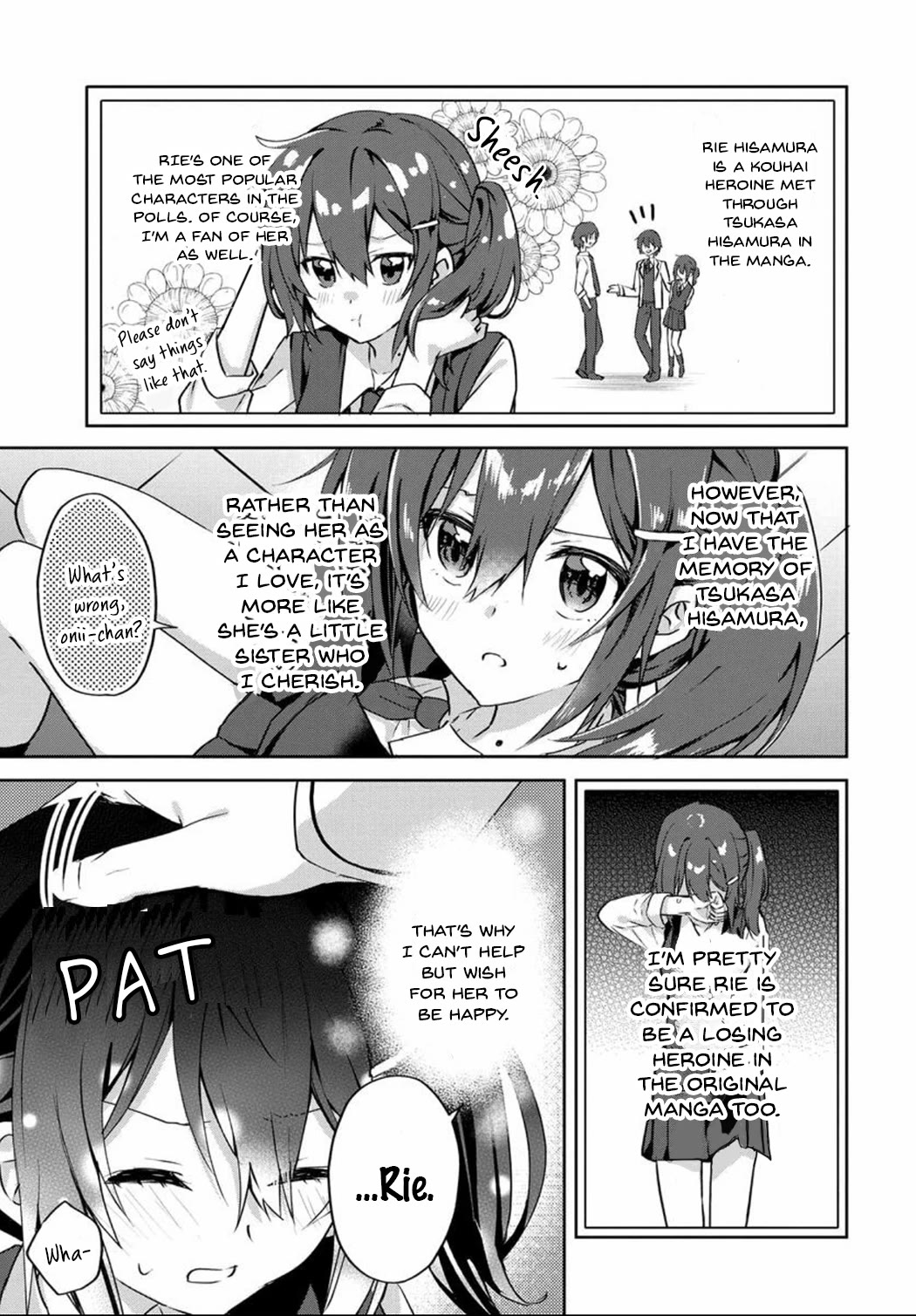 Since I’ve Entered the World of Romantic Comedy Manga, I’ll Do My Best to Make the Losing Heroine Happy Chapter 2 page 19 - Chapter 2: What on Earth Am I Supposed to Do!?