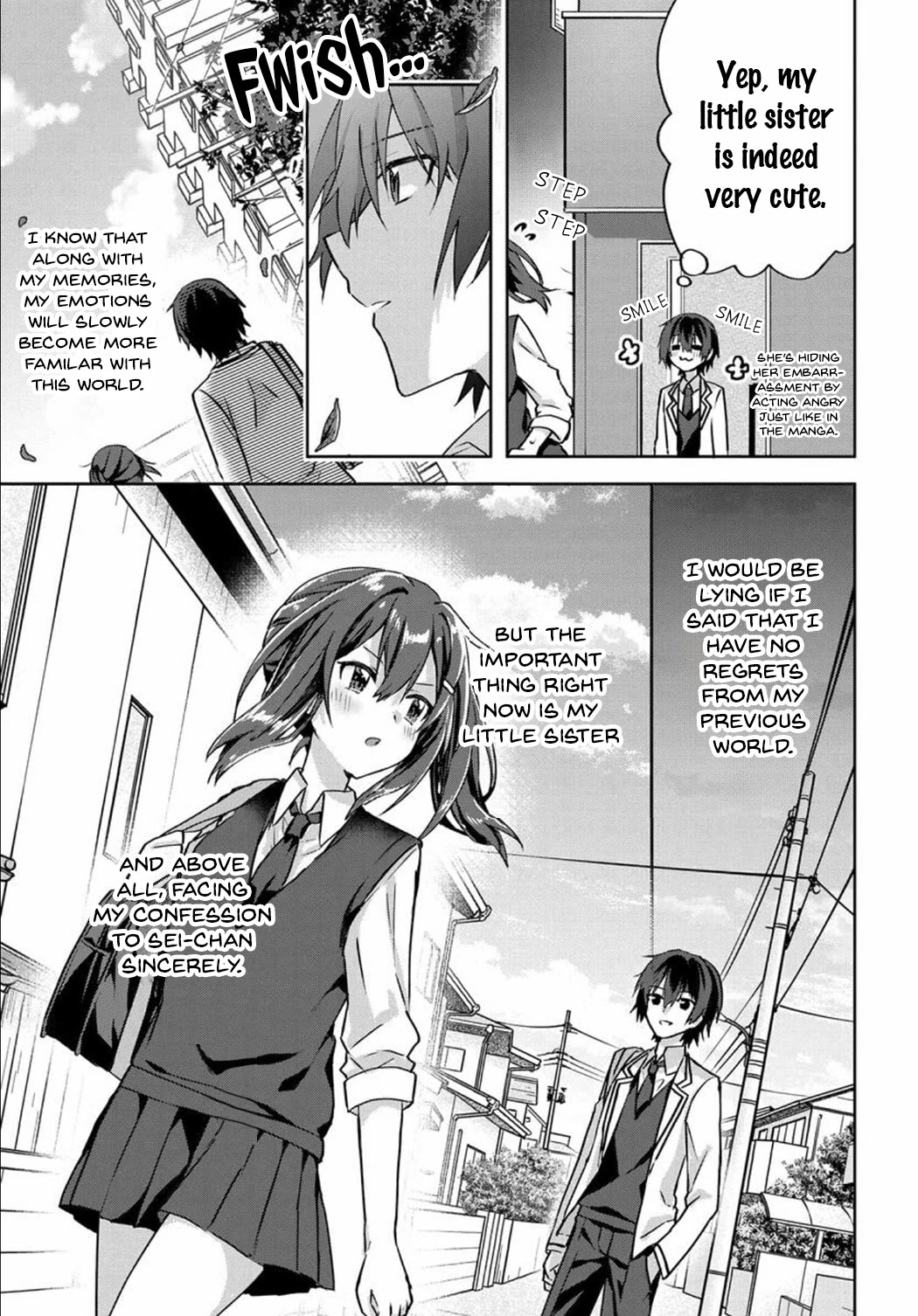 Since I’ve Entered the World of Romantic Comedy Manga, I’ll Do My Best to Make the Losing Heroine Happy Chapter 2 page 21 - Chapter 2: What on Earth Am I Supposed to Do!?