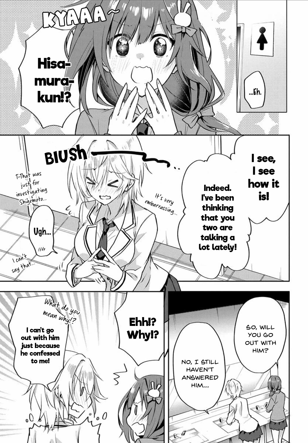 Since I’ve Entered the World of Romantic Comedy Manga, I’ll Do My Best to Make the Losing Heroine Happy Chapter 2 page 7 - Chapter 2: What on Earth Am I Supposed to Do!?