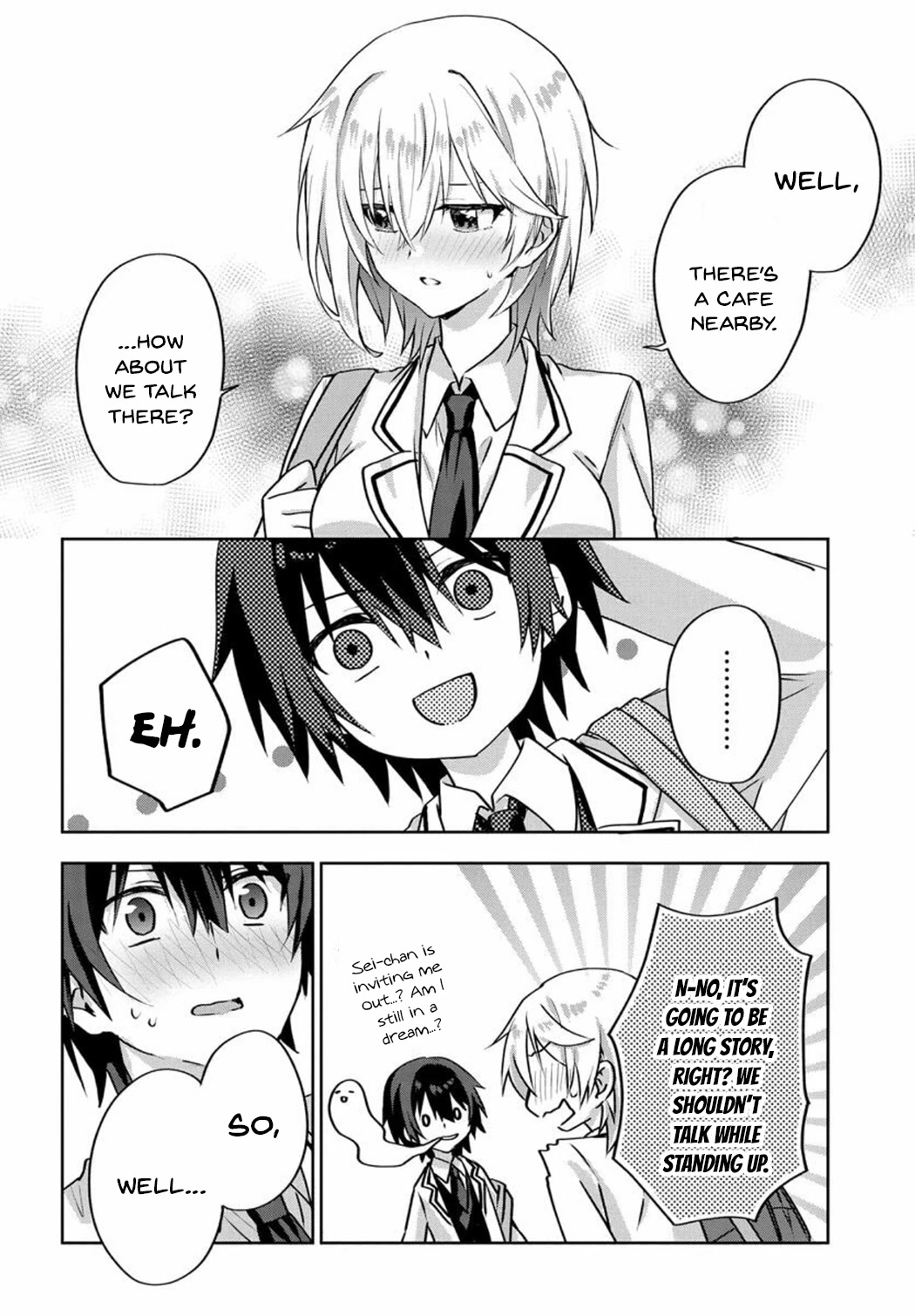 Since I’ve Entered the World of Romantic Comedy Manga, I’ll Do My Best to Make the Losing Heroine Happy Chapter 3.5 page 6 - Chapter 3.5: Intermission