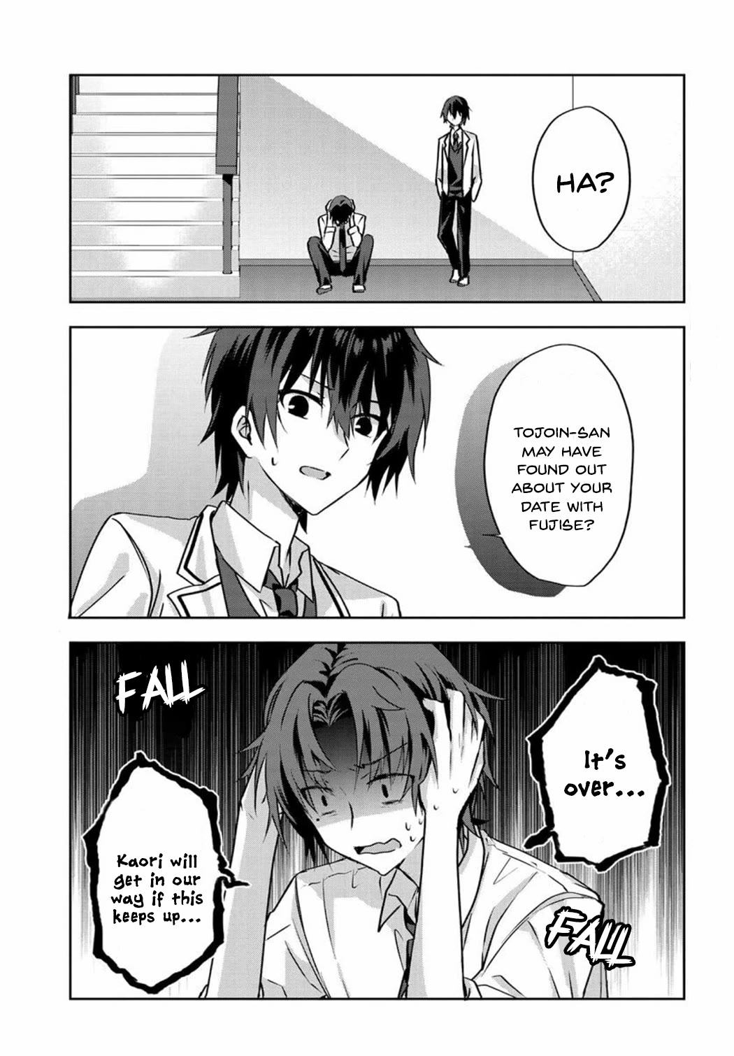Since I’ve Entered the World of Romantic Comedy Manga, I’ll Do My Best to Make the Losing Heroine Happy Chapter 3 page 1 - Chapter 3: Absolutely Not! It Will Kill Me!