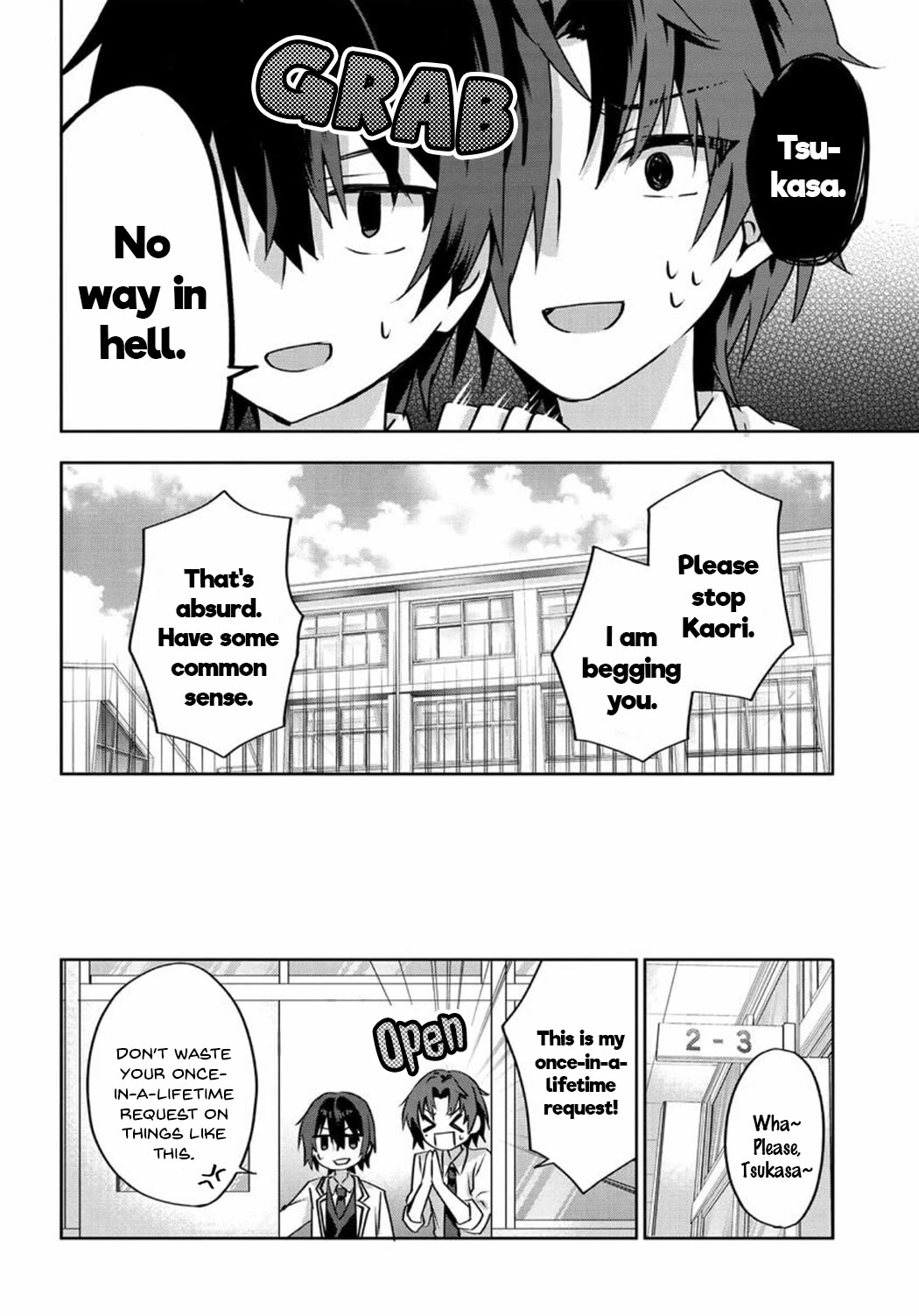 Since I’ve Entered the World of Romantic Comedy Manga, I’ll Do My Best to Make the Losing Heroine Happy Chapter 3 page 12 - Chapter 3: Absolutely Not! It Will Kill Me!