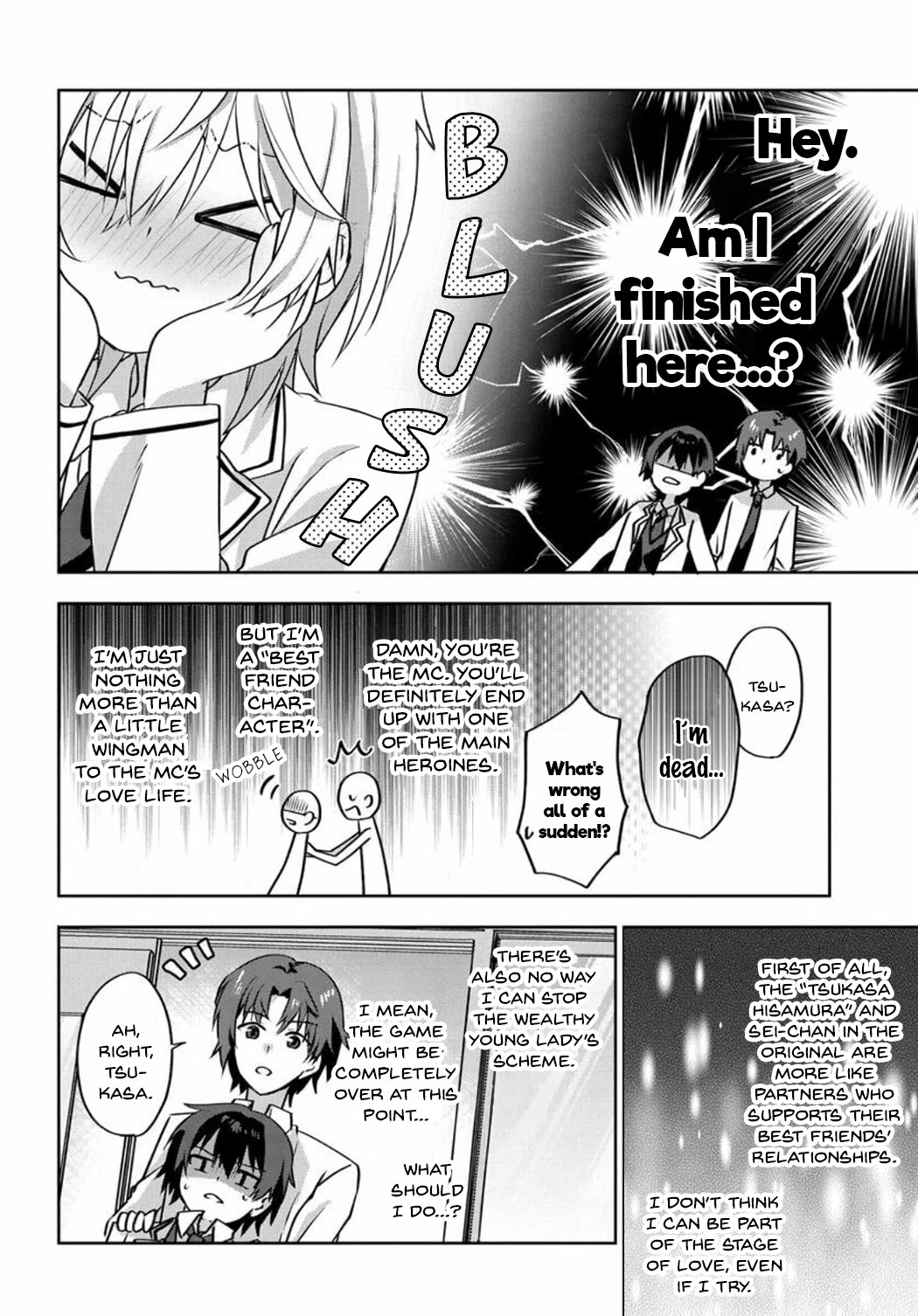 Since I’ve Entered the World of Romantic Comedy Manga, I’ll Do My Best to Make the Losing Heroine Happy Chapter 3 page 14 - Chapter 3: Absolutely Not! It Will Kill Me!