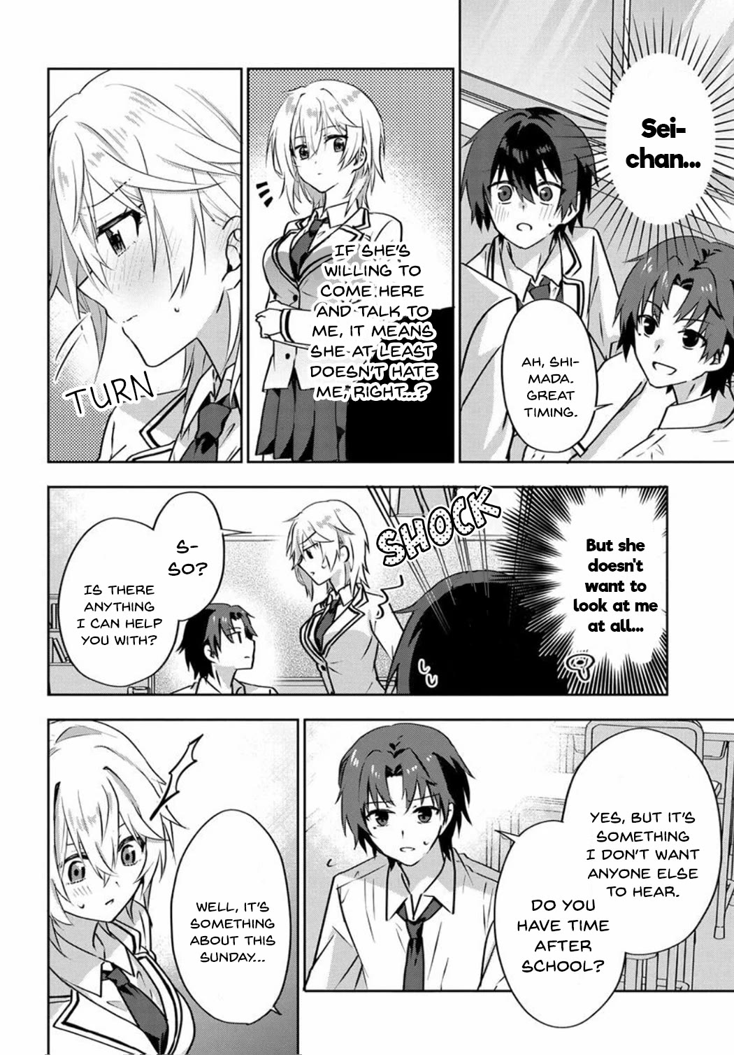 Since I’ve Entered the World of Romantic Comedy Manga, I’ll Do My Best to Make the Losing Heroine Happy Chapter 3 page 18 - Chapter 3: Absolutely Not! It Will Kill Me!