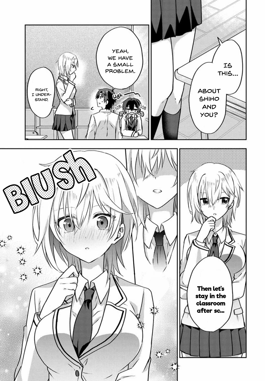 Since I’ve Entered the World of Romantic Comedy Manga, I’ll Do My Best to Make the Losing Heroine Happy Chapter 3 page 19 - Chapter 3: Absolutely Not! It Will Kill Me!