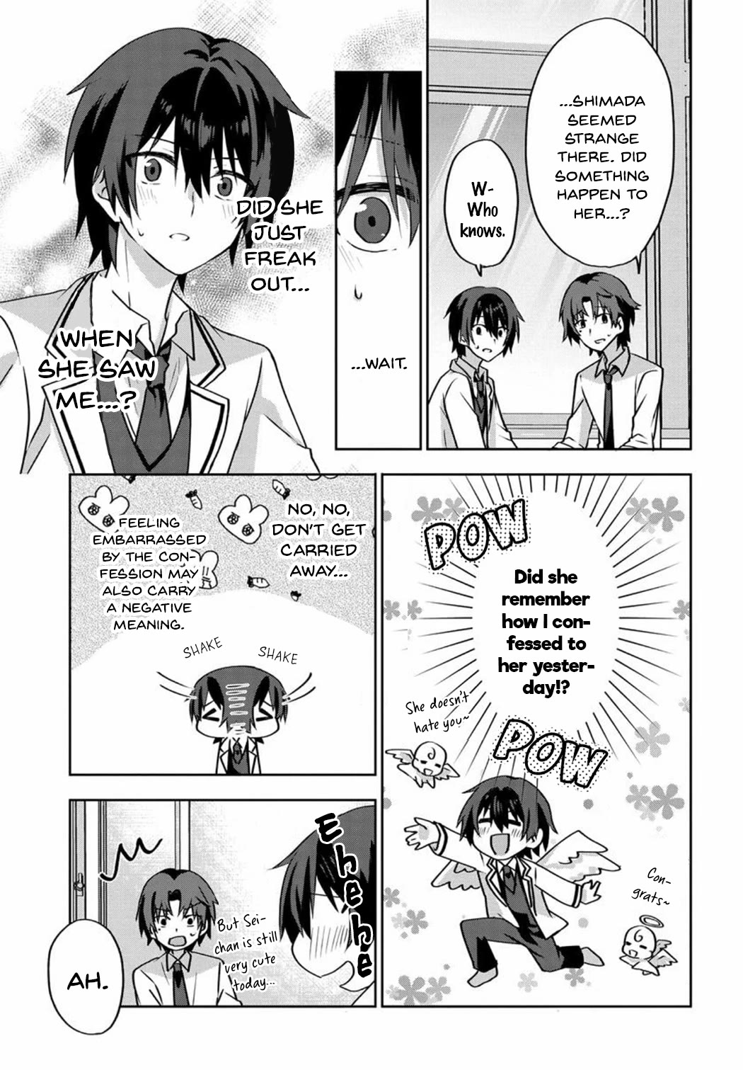 Since I’ve Entered the World of Romantic Comedy Manga, I’ll Do My Best to Make the Losing Heroine Happy Chapter 3 page 21 - Chapter 3: Absolutely Not! It Will Kill Me!