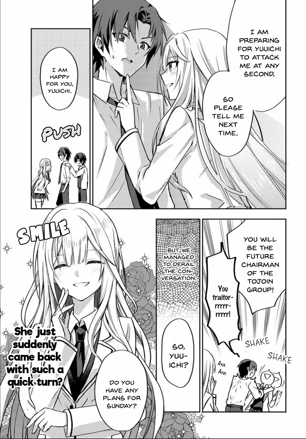 Since I’ve Entered the World of Romantic Comedy Manga, I’ll Do My Best to Make the Losing Heroine Happy Chapter 3 page 9 - Chapter 3: Absolutely Not! It Will Kill Me!