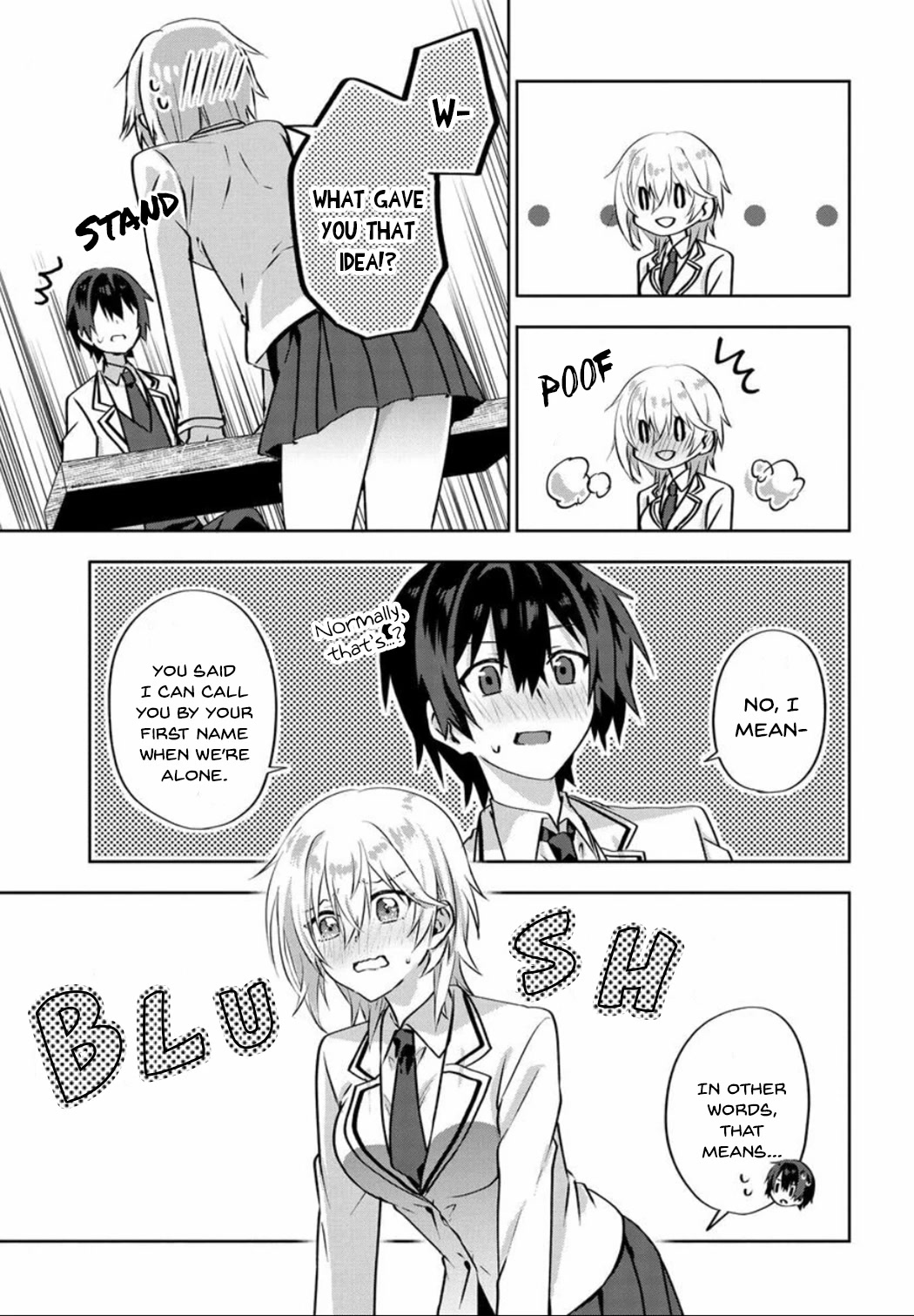 Since I’ve Entered the World of Romantic Comedy Manga, I’ll Do My Best to Make the Losing Heroine Happy Chapter 4.1 page 6 - Chapter 4.1