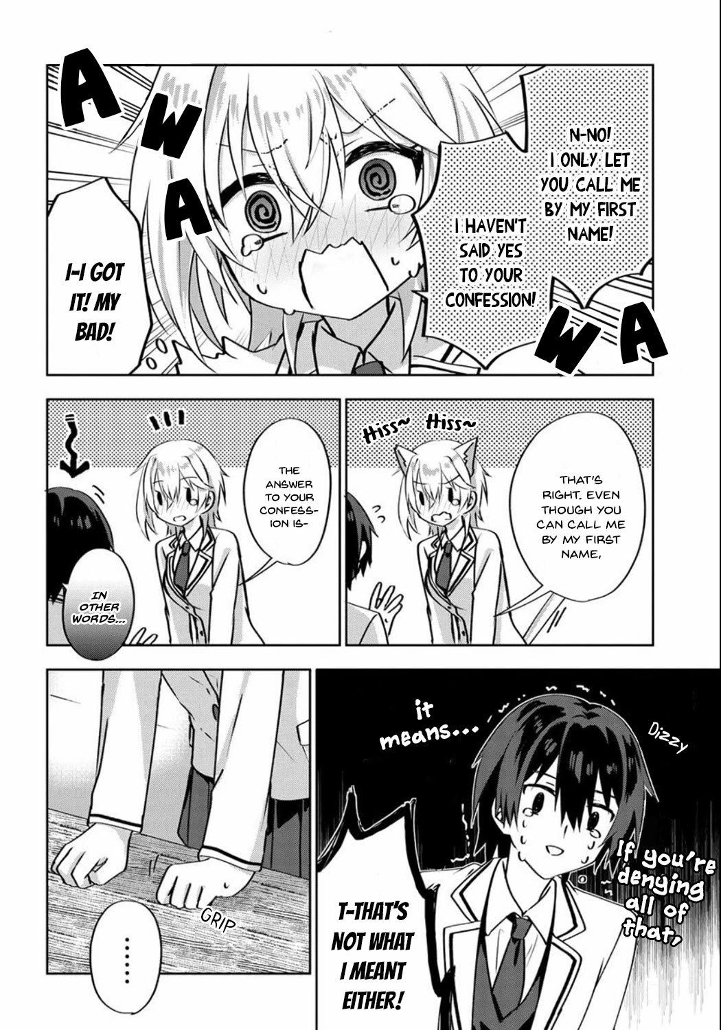 Since I’ve Entered the World of Romantic Comedy Manga, I’ll Do My Best to Make the Losing Heroine Happy Chapter 4.1 page 7 - Chapter 4.1